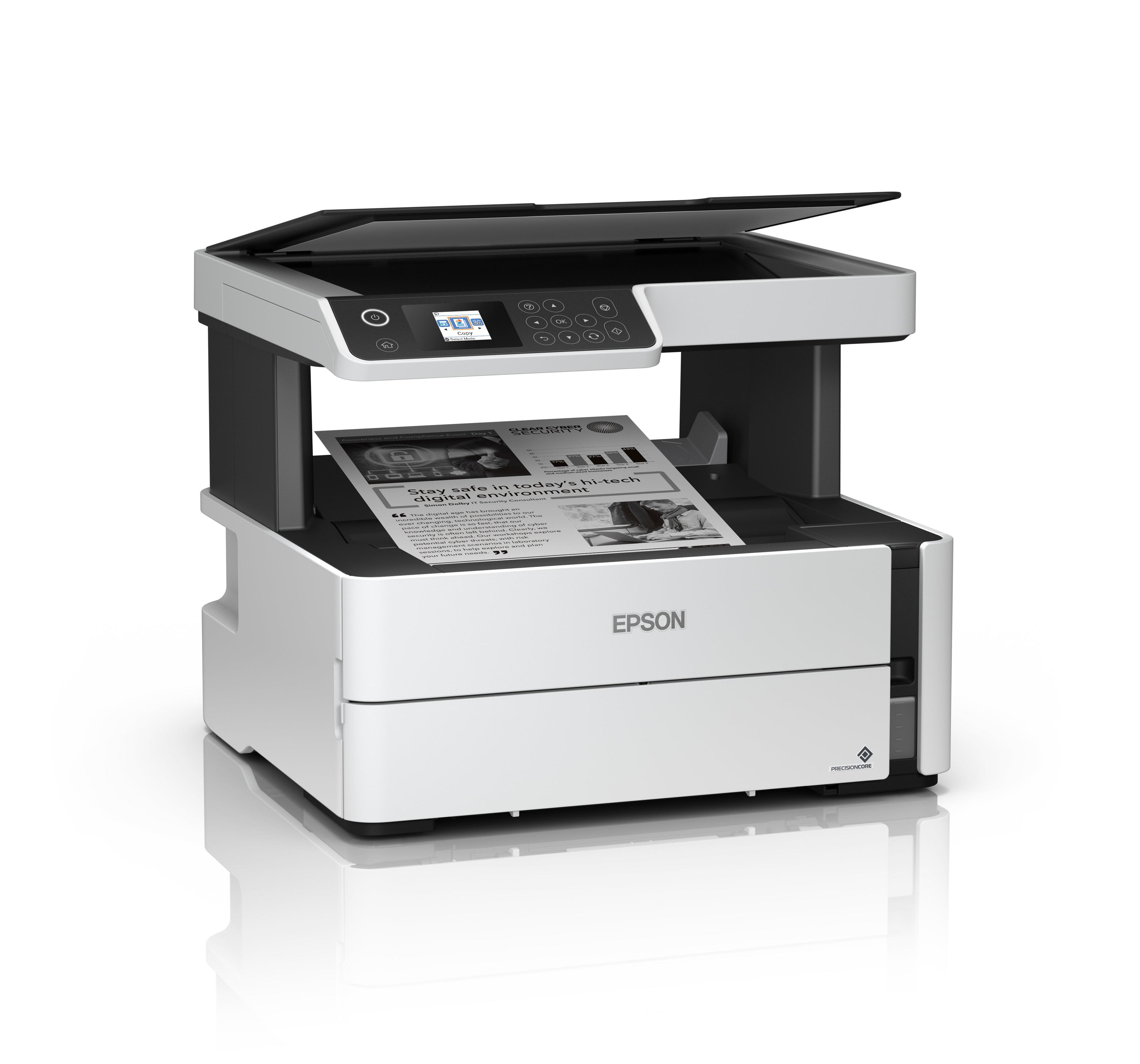 Epson EcoTank M2140 Monochrome All-in-One Ink Tank Printer – Print, Scan, Copy, Auto Duplex, USB product image 4