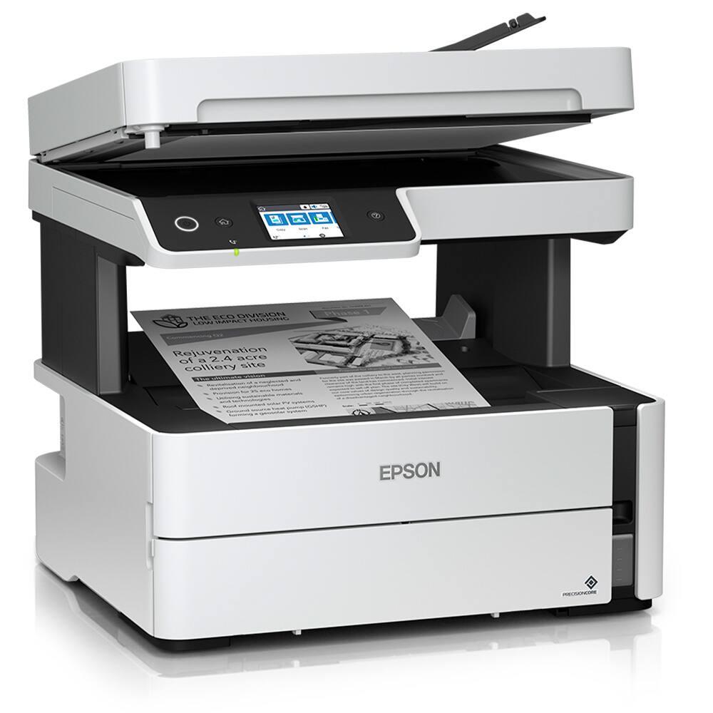 Epson EcoTank M3170 Wireless Monochrome All-in-One Ink Tank Printer – Print, Scan, Copy, Fax, ADF, Auto Duplex, Wi-Fi, Ethernet USB product image 2