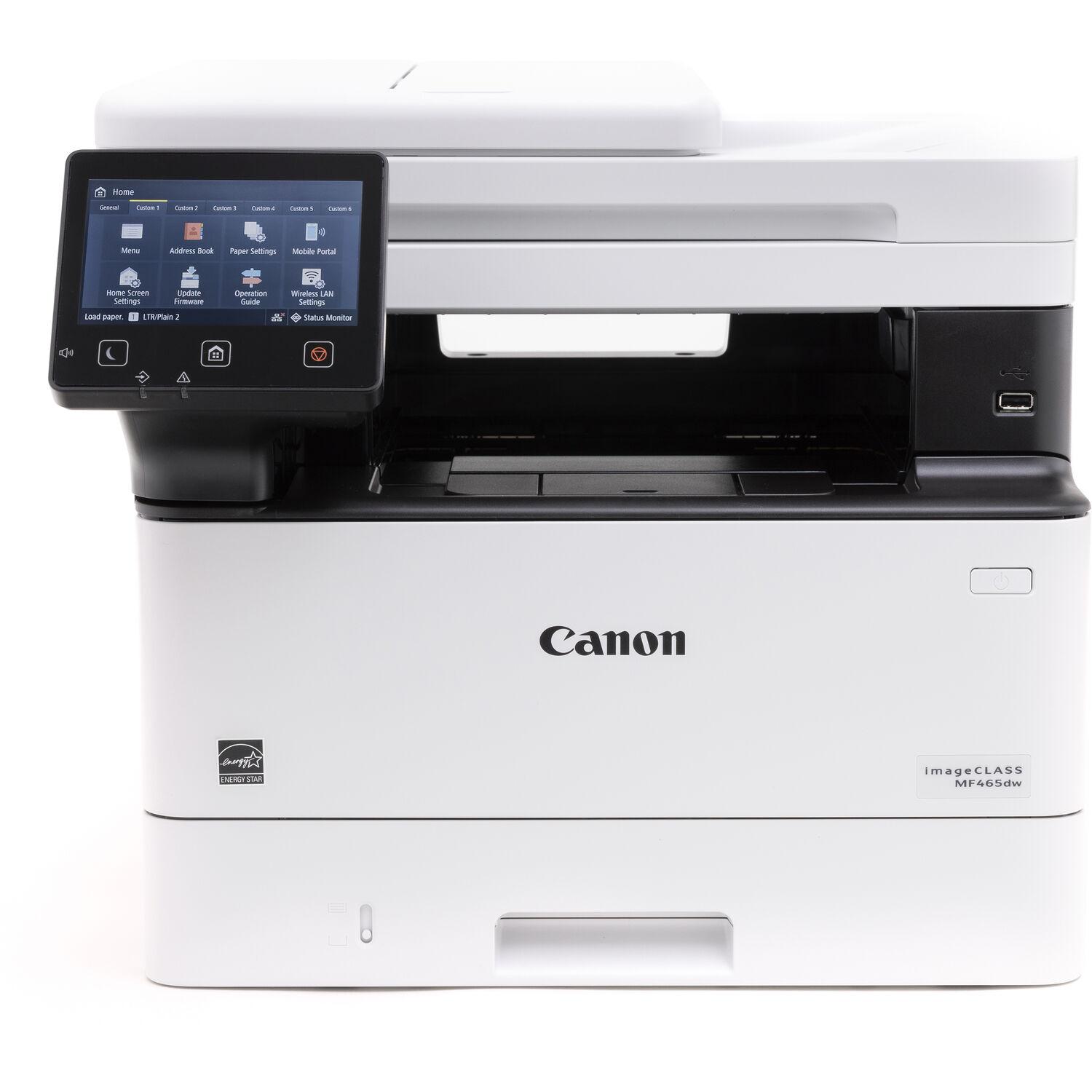 Canon i-SENSYS MF465dw Wireless Monochrome Laser All-in-One Printer – Print, Scan, Copy, Automatic Duplex, ADF, Wi-Fi, Ethernet and USB available from MC Trading Kenya