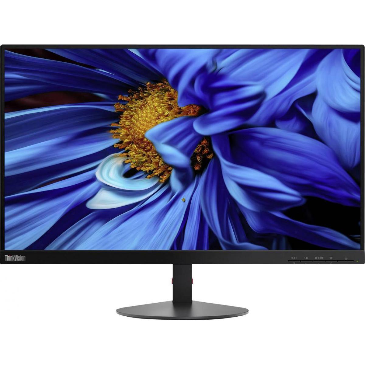 Lenovo ThinkVision S24e-23 23.8-Inch Full HD Monitor – VA Display, 75Hz, HDMI and VGA, NearEdgeless, Raven Black available from MC Trading Kenya