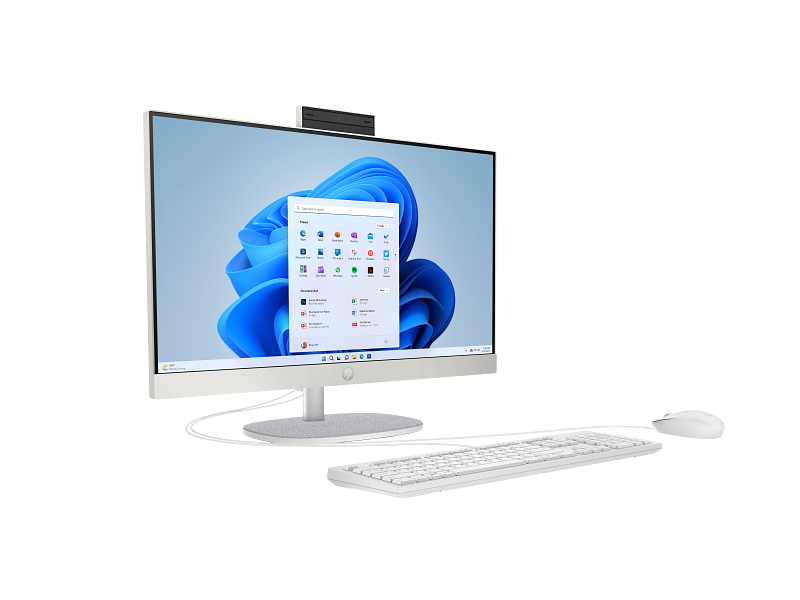 HP 24 Inch All-in-One Desktop PC – Intel Core Ultra 7 (15th Gen) | 16GB RAM | 512GB SSD | 23.8 Inch Full HD Display (Non-Touch) (D18WKEA) product image 2